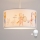 Brilagi - Lámpara LED infantil colgante BOBO, 1xE27/60W/230V, Ø 35 cm, blanca con motivos de animales