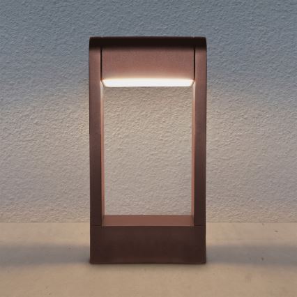 Brilagi - Lámpara LED para exterior CROTONE LED/7W/230V marrón IP54 30 cm