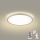Brilagi - Lámpara LED regulable con sensor de movimiento y crepúsculo ULTRA SLIM LED/18W/230V Ø 30 cm + mando a distancia