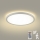 Brilagi - Lámpara LED regulable con sensor de movimiento y crepúsculo ULTRA SLIM LED/24W/230V Ø 42 cm + mando a distancia
