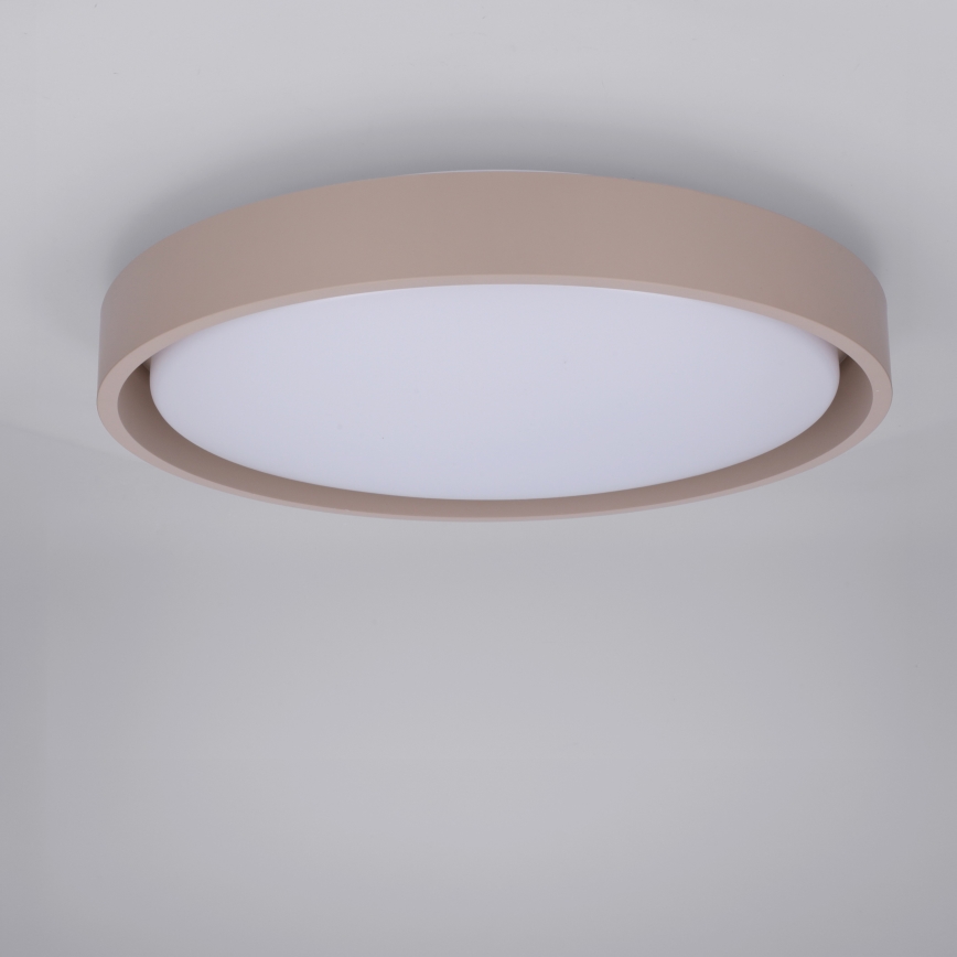 Brilagi - Lámpara de techo LED regulable MATTEO LED/48W/230V 3000-6500K diámetro 41 cm taupe + mando a distancia