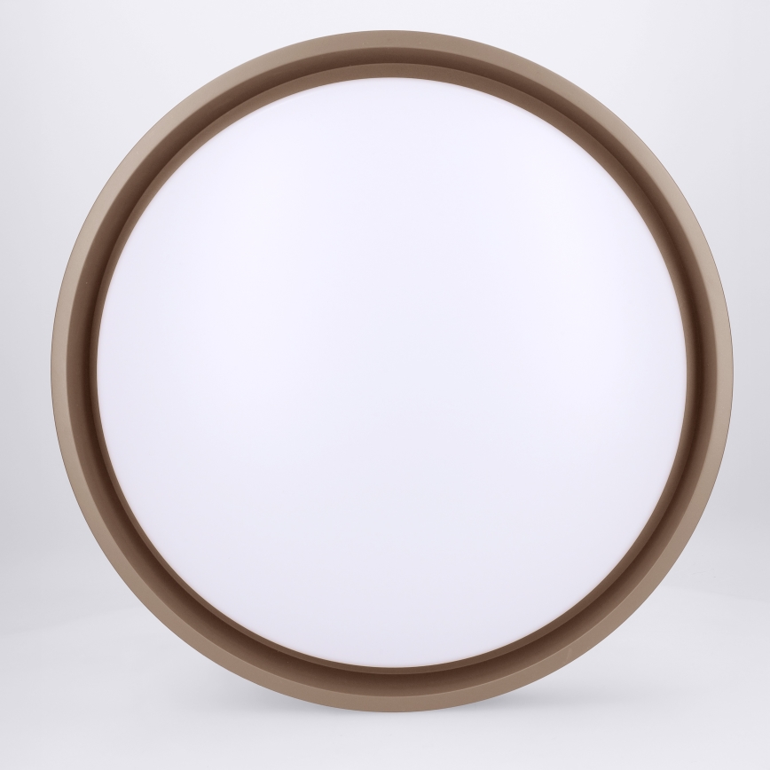 Brilagi - Lámpara de techo LED regulable MATTEO LED/48W/230V 3000-6500K diámetro 41 cm taupe + mando a distancia