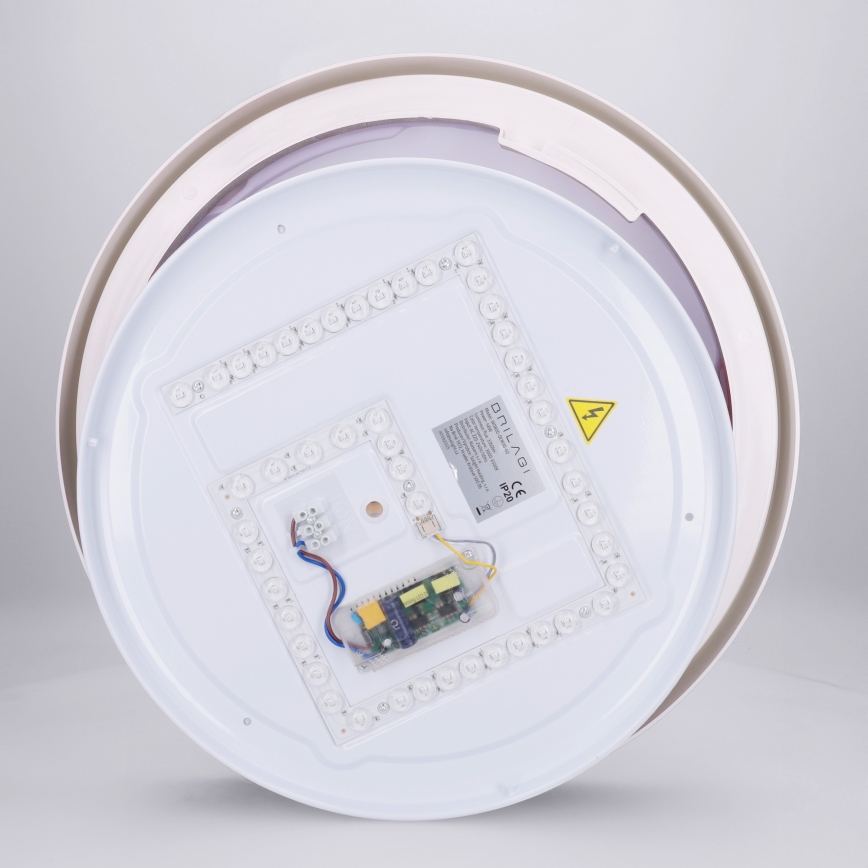 Brilagi - Lámpara de techo LED regulable MATTEO LED/48W/230V 3000-6500K diámetro 41 cm taupe + mando a distancia