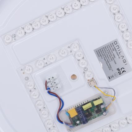 Brilagi - Lámpara de techo LED regulable MATTEO LED/48W/230V 3000-6500K diámetro 41 cm taupe + mando a distancia