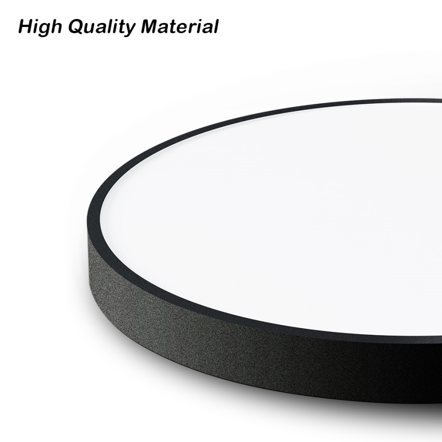 Brilagi - Luminaria de techo LED regulable POOL SMART LED/180W/230V 3000-6000K Ø 120 cm Wi-Fi Tuya negra + mando a distancia