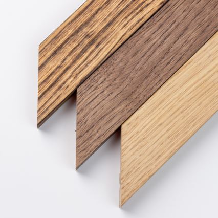 Brilagi - Plafón LED regulable SLIMFRAME WOOD LED/25W/230V 34x34 cm 3000-6000K marrón + control remoto