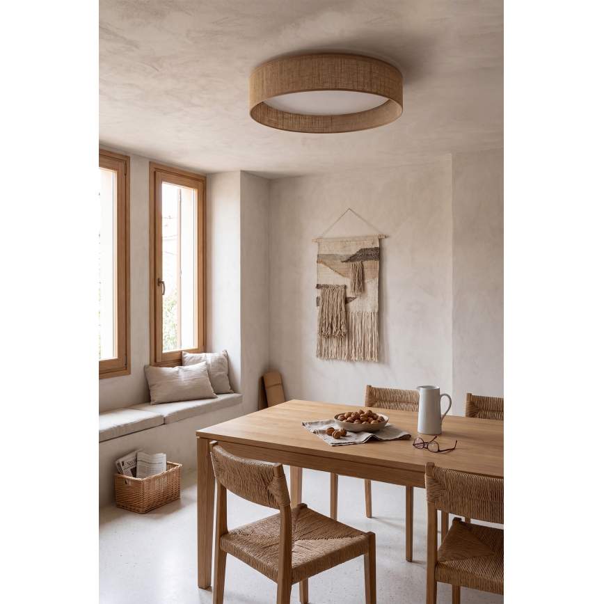 Brilagi - Lámpara de techo LED regulable VELVET SMARTIX STARS LED/36W/230V 3000-6000K Ø 55 cm beige Wi-Fi Tuya Beacon + mando a distancia
