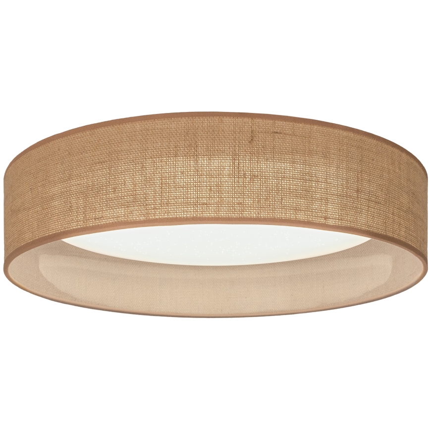 Brilagi - Lámpara de techo LED regulable VELVET SMARTIX STARS LED/36W/230V 3000-6000K Ø 55 cm beige Wi-Fi Tuya Beacon + mando a distancia