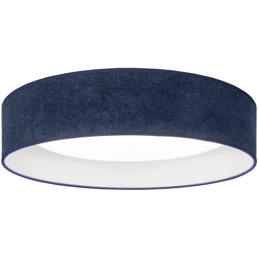 Brilagi - Luminaria de techo LED regulable VELVET SMARTIX LED/24W/230V 3000–6000K Ø 45 cm azul Wi‑Fi compatible con Tuya y Beacon + mando a distancia