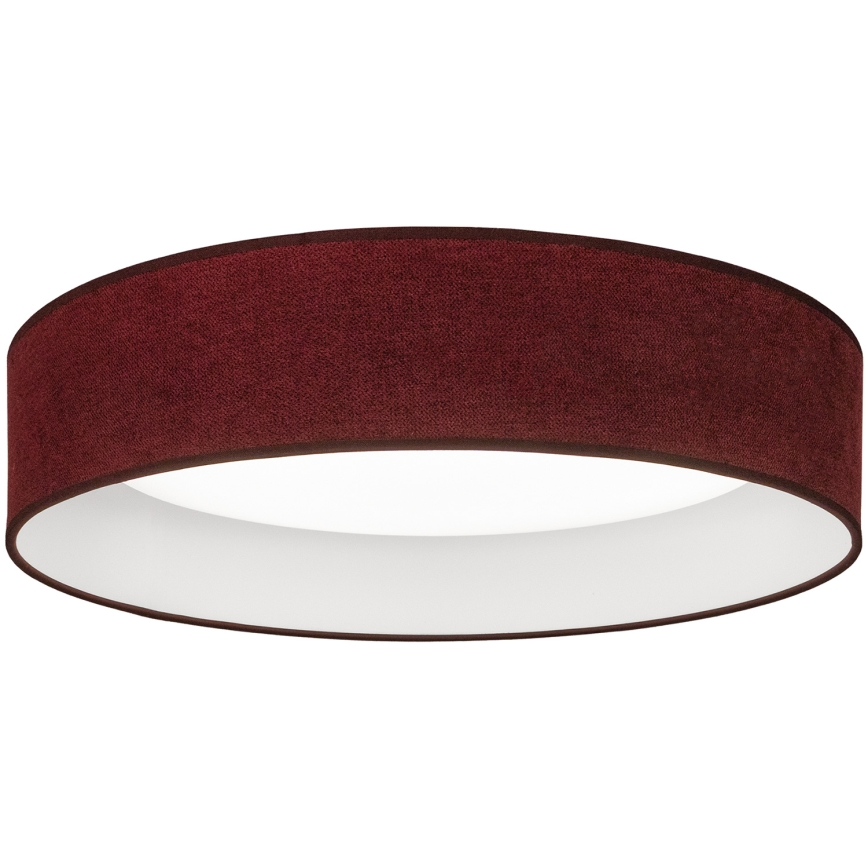 Brilagi - Lámpara de techo LED regulable VELVET SMARTIX LED/24W/230V 3000-6000K Ø 45 cm color burdeos Wi-Fi Tuya Beacon + mando a distancia