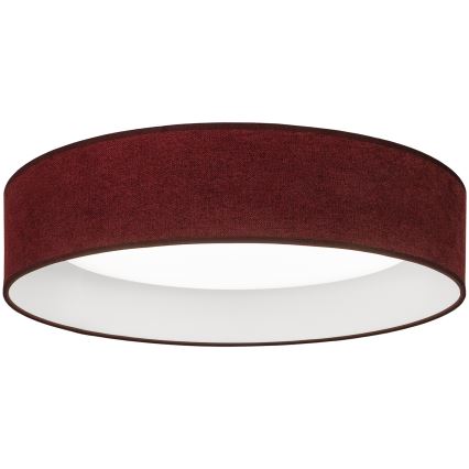 Brilagi - Plafón LED regulable VELVET SMARTIX LED/36W/230V 3000-6000K Ø 55 cm burdeos Wi-Fi Tuya Beacon + mando a distancia