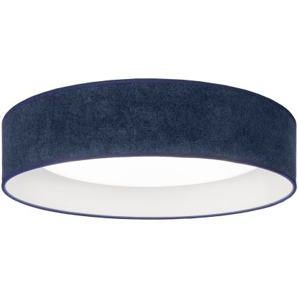 Brilagi - Lámpara de techo LED regulable VELVET SMARTIX LED/36W/230V 3000-6000K Ø 55 cm azul Wi-Fi Tuya Beacon + control remoto