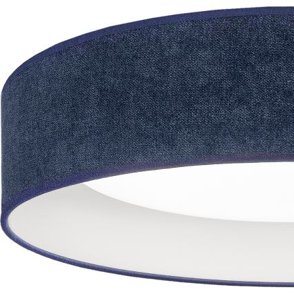 Brilagi - Lámpara de techo LED regulable VELVET SMARTIX LED/36W/230V 3000-6000K Ø 55 cm azul Wi-Fi Tuya Beacon + control remoto