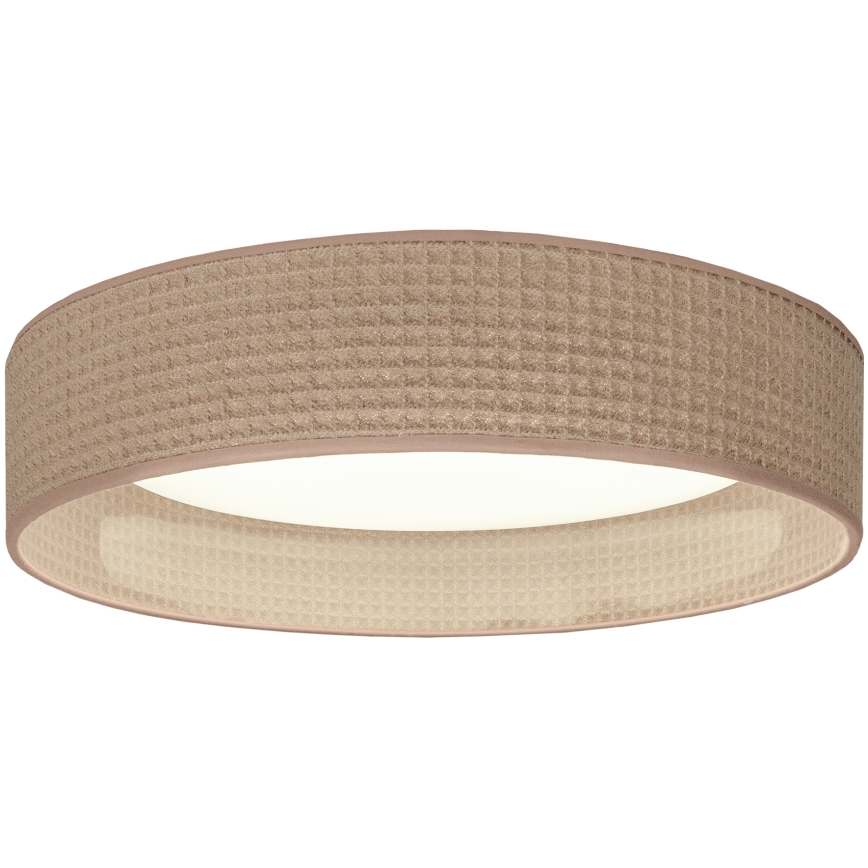 Brilagi - Plafón LED regulable VELVET SMARTIX LED/36W/230V 3000-6000K Ø 55 cm beige Wi-Fi Tuya Beacon + mando a distancia