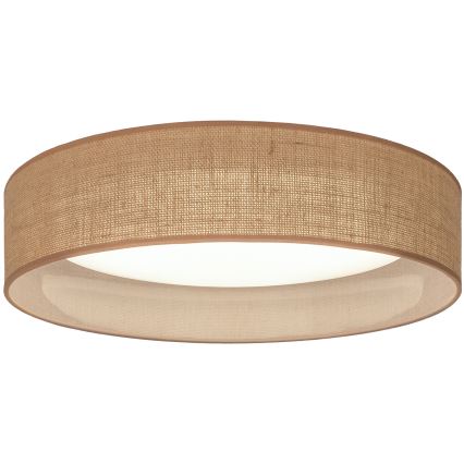 Brilagi - Plafón LED regulable VELVET SMART VARI LED/24W/230V 3000-6500K diámetro 45 cm beige + mando a distancia