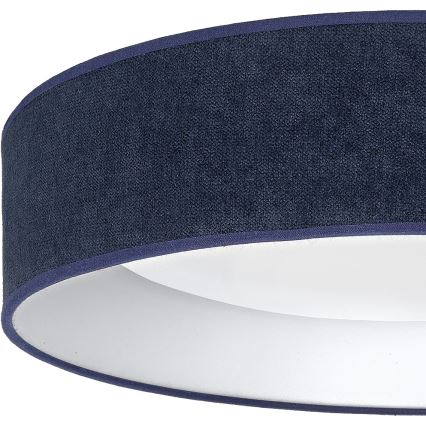 Brilagi - Lámpara de techo LED regulable VELVET SMART VARI LED/36W/230V 3000-6500K Ø 55 cm azul + mando a distancia