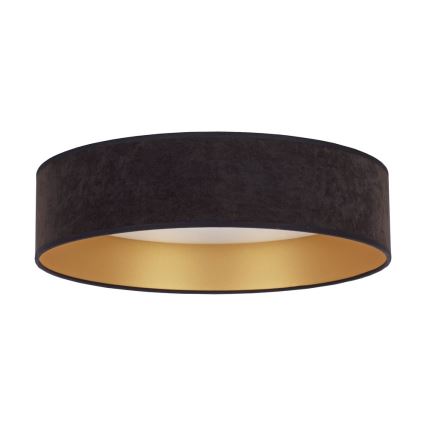 Brilagi - Lámpara de techo LED regulable VELVET SMART LED/24W/230V Ø 45 cm 2700-6500K Wi-Fi Tuya negro/dorado + mando a distancia