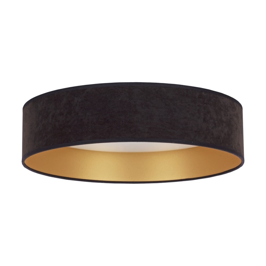Brilagi - Plafón LED regulable VELVET SMART LED/36W/230V 55 cm 2700-6500K Wi-Fi Tuya negro/dorado + mando a distancia