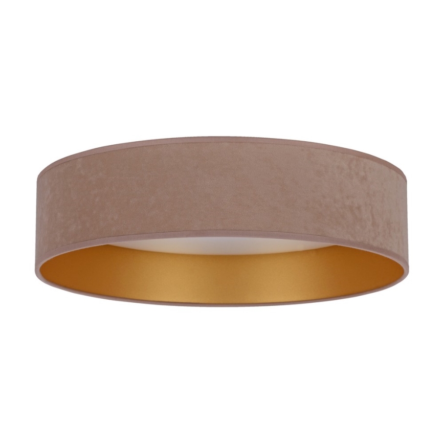 Brilagi - Lámpara de techo LED regulable VELVET SMART LED/36W/230V Ø 55 cm 2700-6500K Wi-Fi Tuya beige/dorado + mando a distancia