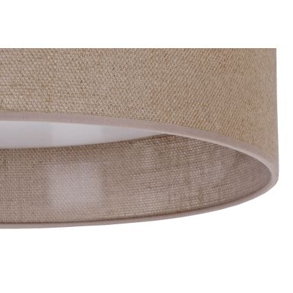 Brilagi - Lámpara de techo LED regulable VELVET SMART LED/36W/230V Ø 55 cm 2700-6500K Wi-Fi Tuya marrón + mando a distancia
