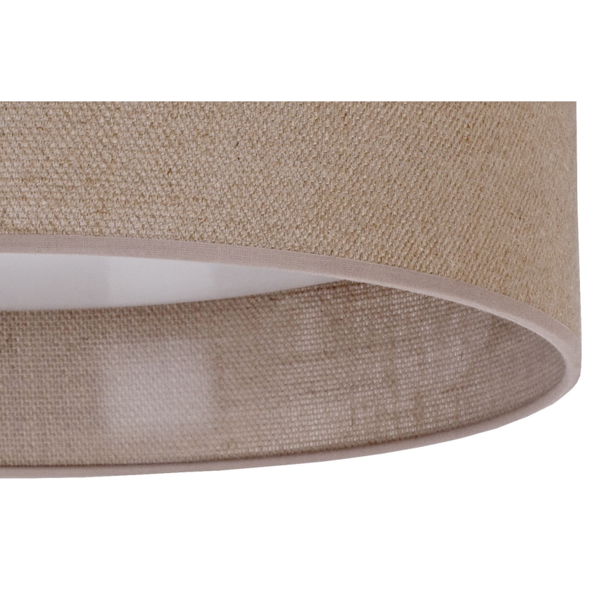 Brilagi - Lámpara de techo LED regulable VELVET SMART LED/36W/230V Ø 55 cm 2700-6500K Wi-Fi Tuya marrón + mando a distancia