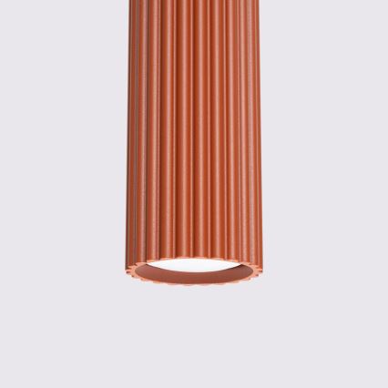 Brilagi - Lámpara LED suspendida por cable CRESTO 1xGU10/10W/230V roja