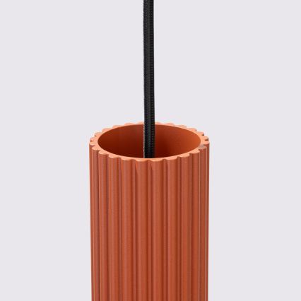 Brilagi - Lámpara LED suspendida por cable CRESTO 1xGU10/10W/230V roja