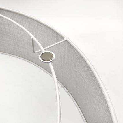 Brilagi - Lámpara de techo LED BELLADONNA 2xE27/15W/230V diámetro 40 cm blanco/roble nogal