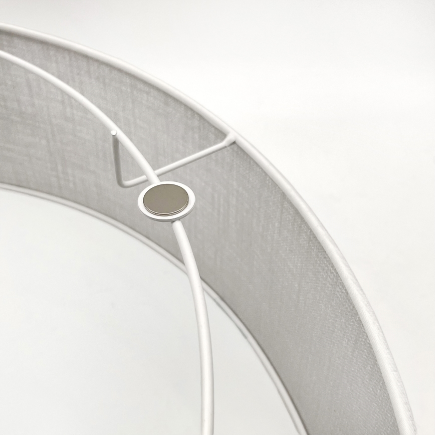 Brilagi - Lámpara de techo LED BELLADONNA 2xE27/15W/230V diámetro 40 cm blanco/roble nogal