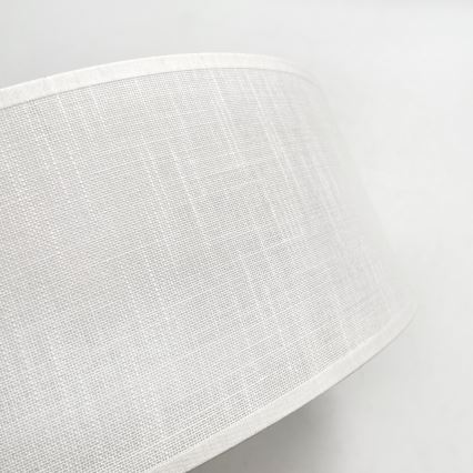 Brilagi - Lámpara de techo LED BELLADONNA 3xE27/15W/230V diámetro 50 cm blanco/roble nogal
