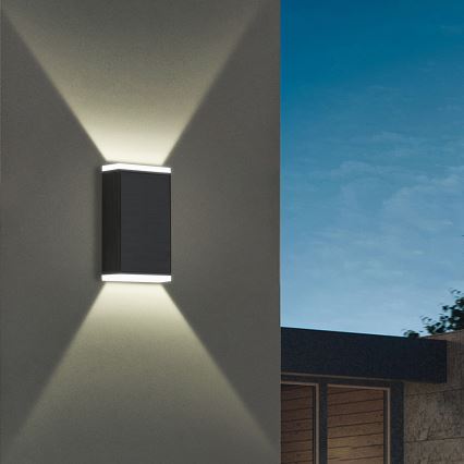 Brilagi - Lámpara de pared solar LED SUN GUARD LED/2W/3,7V 2000 mAh IP45