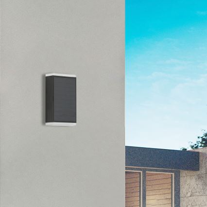 Brilagi - Lámpara de pared solar LED SUN GUARD LED/2W/3,7V 2000 mAh IP45