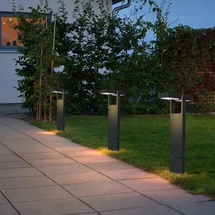 Brilagi - Lámpara solar LED SUN SPIKE LED/4W/3,7V 2200 mAh IP44