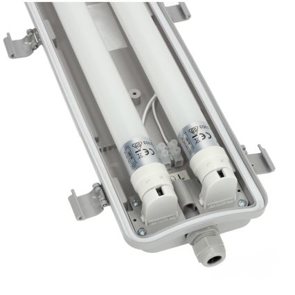 Brilagi - Lámpara fluorescente LED de alta potencia OPTIMA T8 2xG13/9W/230V 4000K IP65 67,5 cm