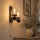 Brilagi - LED Aplique COTTAGE 2xE14/40W/230V haya/marrón
