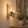 Brilagi - LED Aplique COTTAGE 2xE14/40W/230V roble/marrón