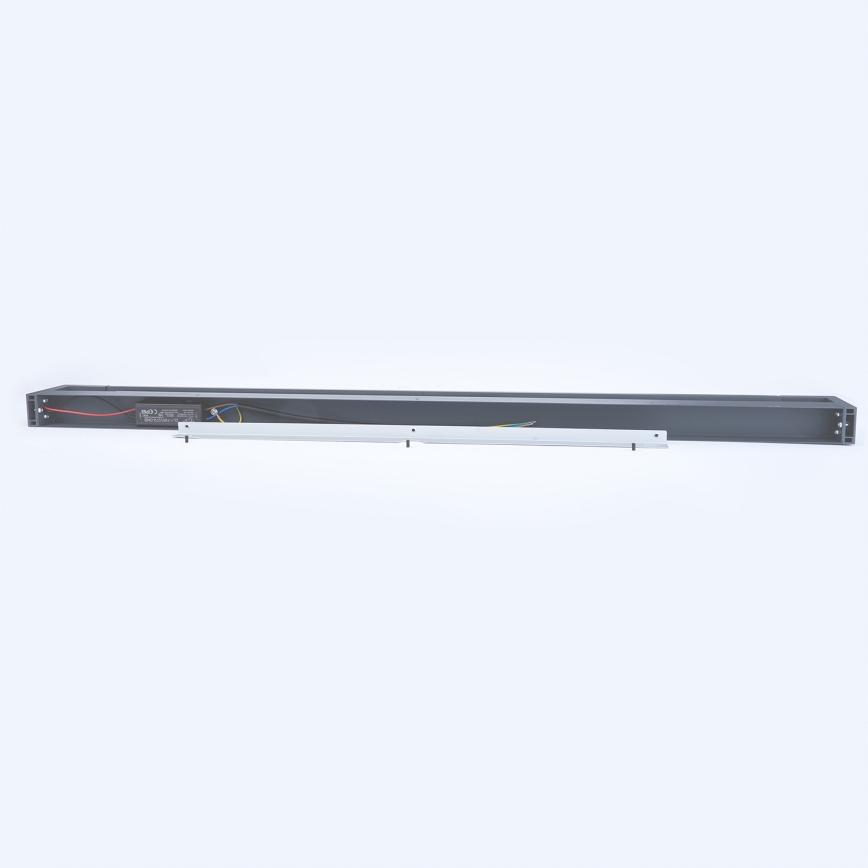 Brilagi - Luminaria de pared LED para exterior AQUA LINE LED/36W/230V 120 cm IP44 antracita CRI 90