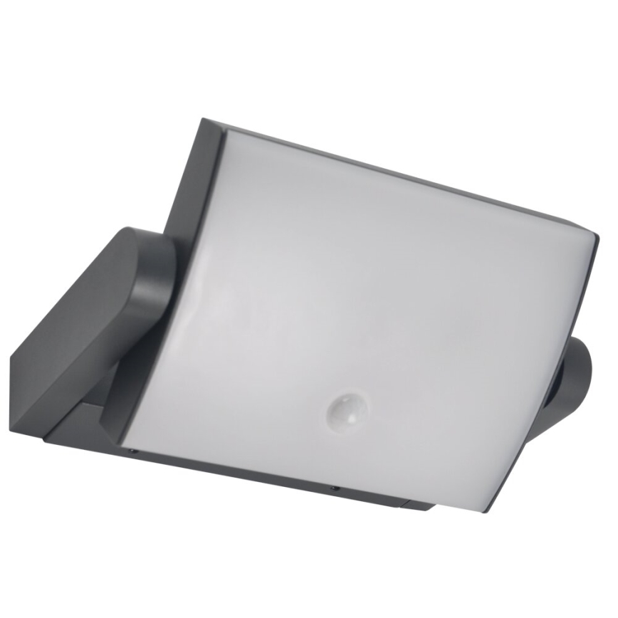 Brilagi - Aplique LED de pared para exterior con sensor ANKLE LED/18W/230V 3000K IP65 antracita