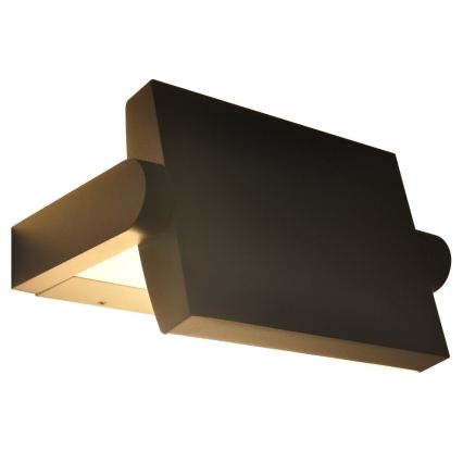 Brilagi - Aplique LED de pared para exterior con sensor ANKLE LED/18W/230V 3000K IP65 antracita