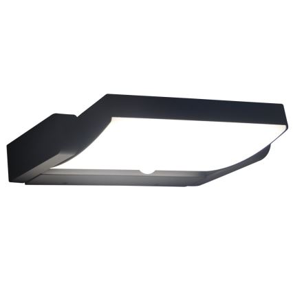 Brilagi - Aplique LED de pared para exterior con sensor ANKLE LED/18W/230V 4000K IP65 antracita