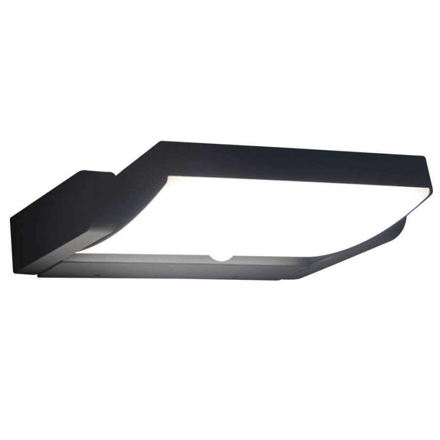 Brilagi - Aplique LED de pared para exterior con sensor ANKLE LED/18W/230V 4000K IP65 antracita