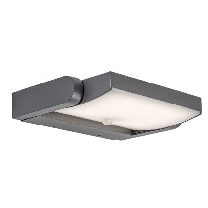 Brilagi - Aplique LED de pared para exterior con sensor ANKLE LED/18W/230V 4000K IP65 antracita