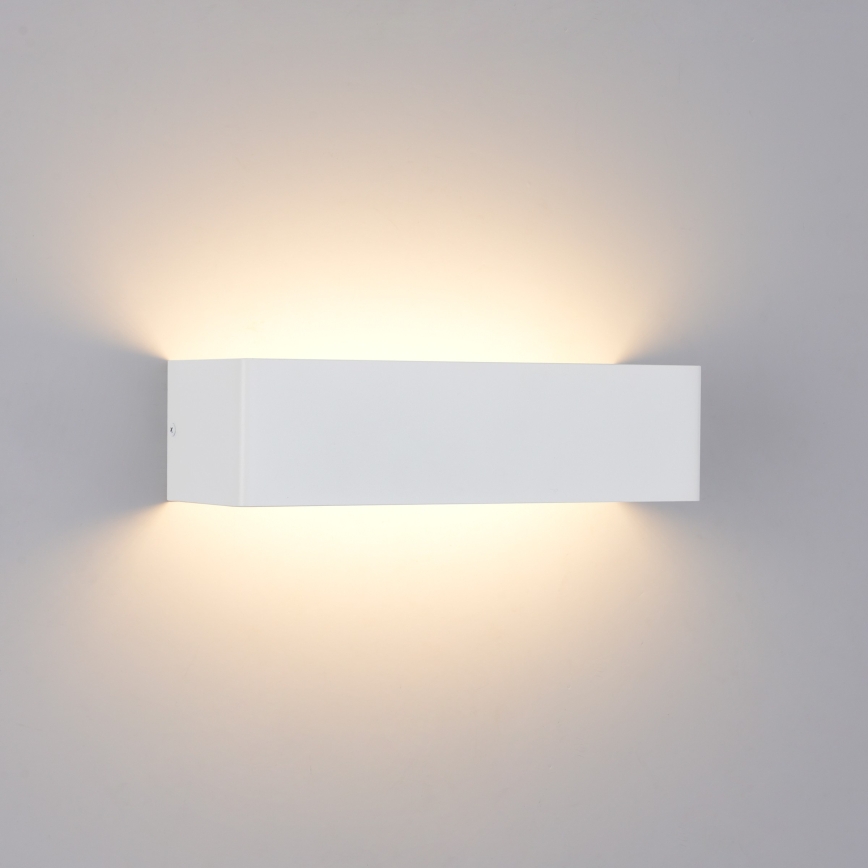 BRILAGI - LED Aplique de pared exterior DONNANI LED/12W/230V 30 cm blanco IP44