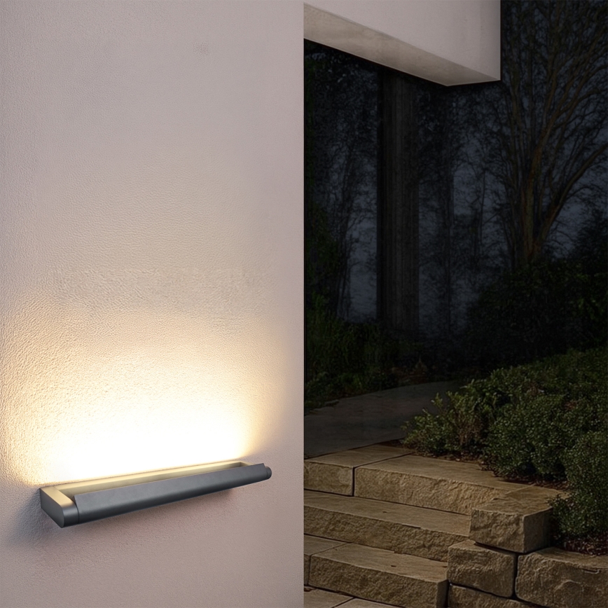 Brilagi - Aplique de pared LED para exterior SALERNO LED/24W/230V 66 cm antracita IP65