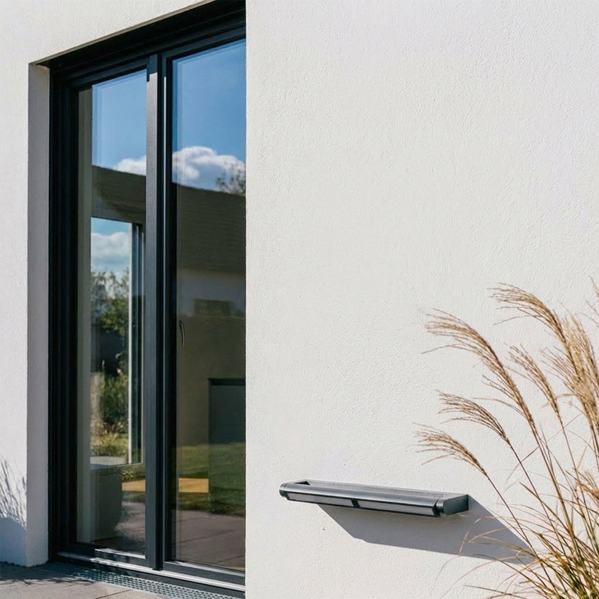 Brilagi - Aplique de pared LED para exterior SALERNO LED/24W/230V 66 cm antracita IP65