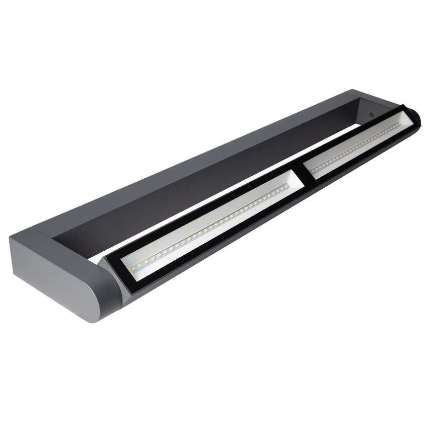 Brilagi - Aplique de pared LED para exterior SALERNO LED/24W/230V 66 cm antracita IP65
