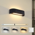 BRILAGI - LED Aplique de pared FALCON MODERN LED/10W/230V 30 cm 3000/4500/6000K negro