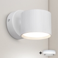 Brilagi - LED Aplique de pared orientable STRIPY 1xGX53/15W/230V blanco