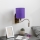 Brilagi - LED Aplique flexible NUBILA 1xE27/25W/230V + LED/3W latón/morada