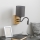 Brilagi - LED Aplique flexible NUBILA WOOD 1xE27/25W/230V + LED/3W roble/antracita